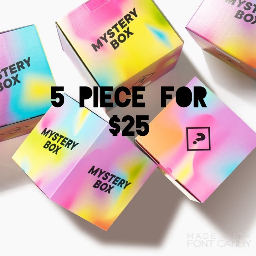 Girls NOT SO Mystery Box!  Will include 5 items!